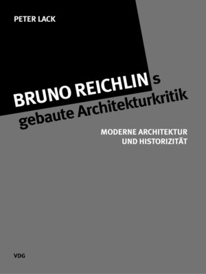 cover image of Bruno Reichlings gebaute Architekturkritik
